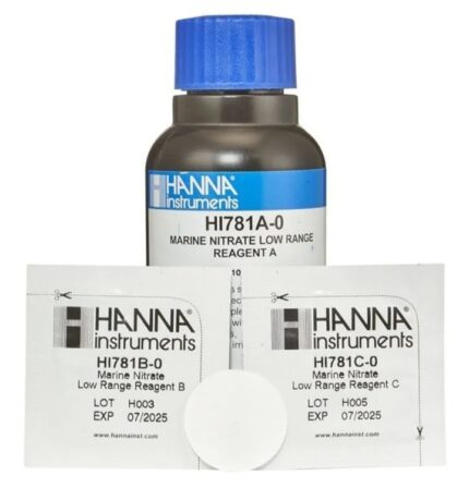 reactivos para test nitratos hanna rango bajo hi781 25 pzs