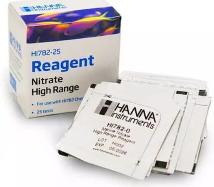 reactivos para test nitratos hanna rango alto hi782-25 pzs