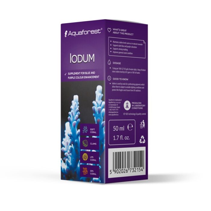 aditivo iodo aquaforest 50 ml