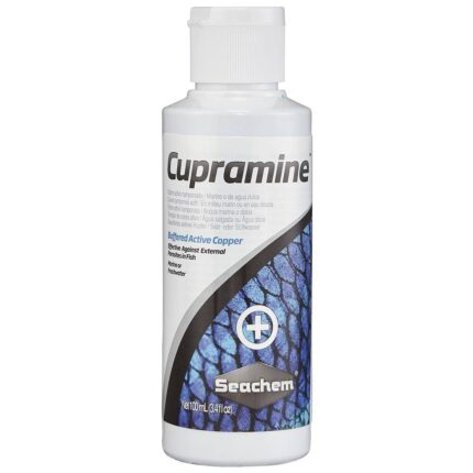 medicamento cupramine tratamiento antiparasitario de cobre seachem